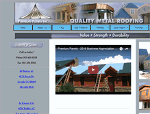 Tablet Screenshot of premiumpanels.com
